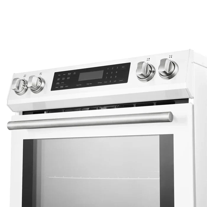 Forno Espresso Donatello 30 Inch Slide-In Induction Range with 5 Burners - FFSIN0905 | Energy Efficient Electric Stove for Modern Kitchens | Perfect for Baking, Cooking & Entertaining