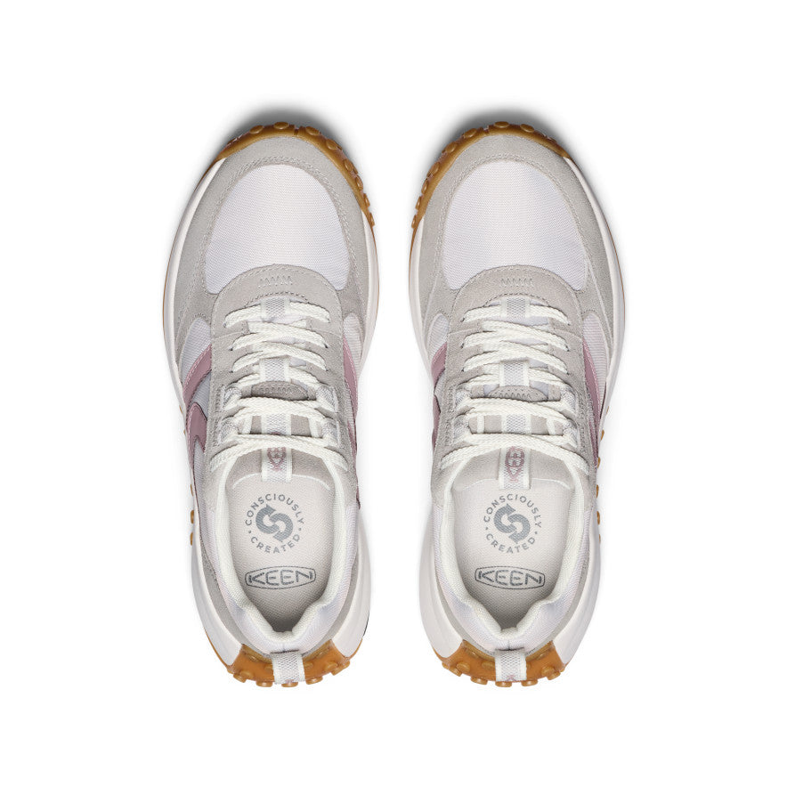 KS86 Women's Fashion Sneakers - Alloy/Toadstool Color | Comfortable Walking Shoes for Casual Outfits, Gym & Daily Wear
