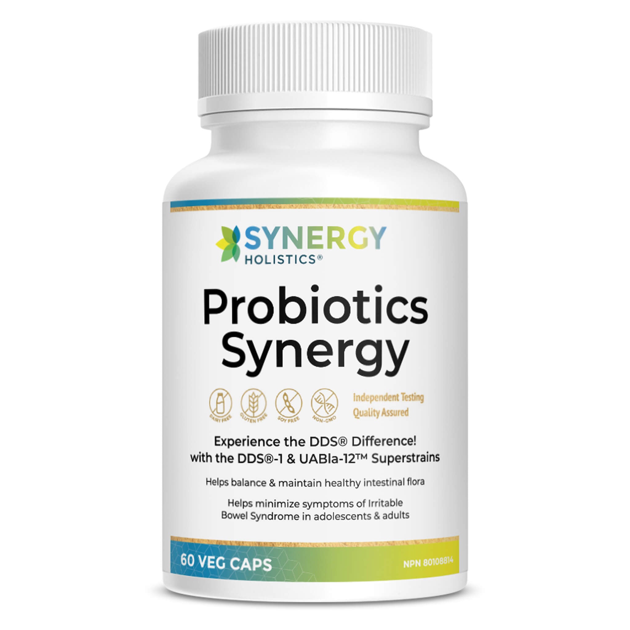 Best Probiotics Synergy Supplement for Gut Health - Supports Digestion & Immune System - Use Daily for Optimal Wellness