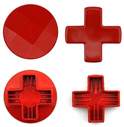 Xbox One Elite Controller Replacement Metal D-Pads Kit - Red Cross Key Direction Buttons for Enhanced Gaming Performance | Perfect for Competitive Gaming & Controller Repair