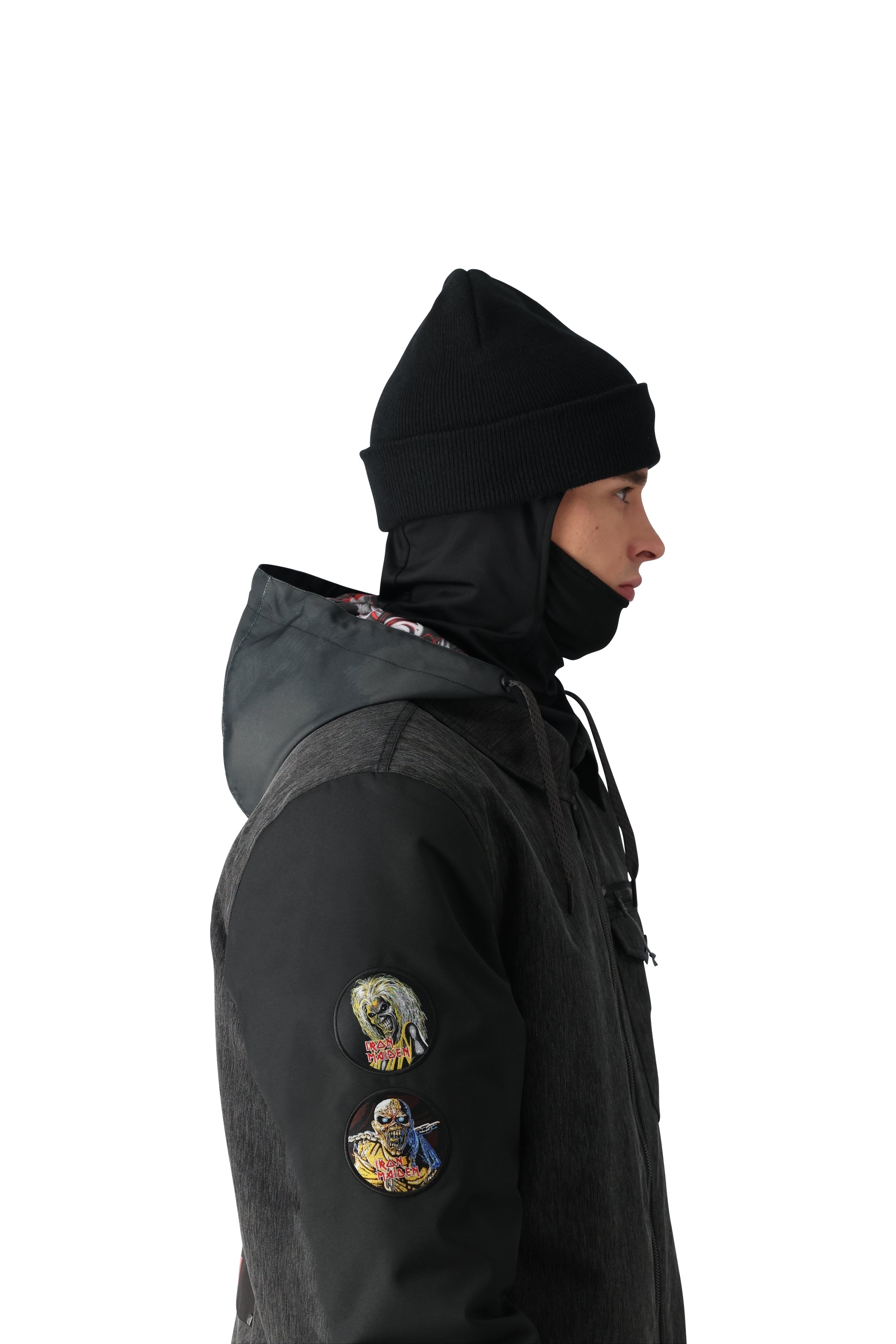 686 Iron Maiden Insulated Battle Jacket 2025 - Heavyweight Motorcycle Jacket for Men, Windproof & Waterproof Winter Coat - Perfect for Biking, Concerts and Outdoor Adventures