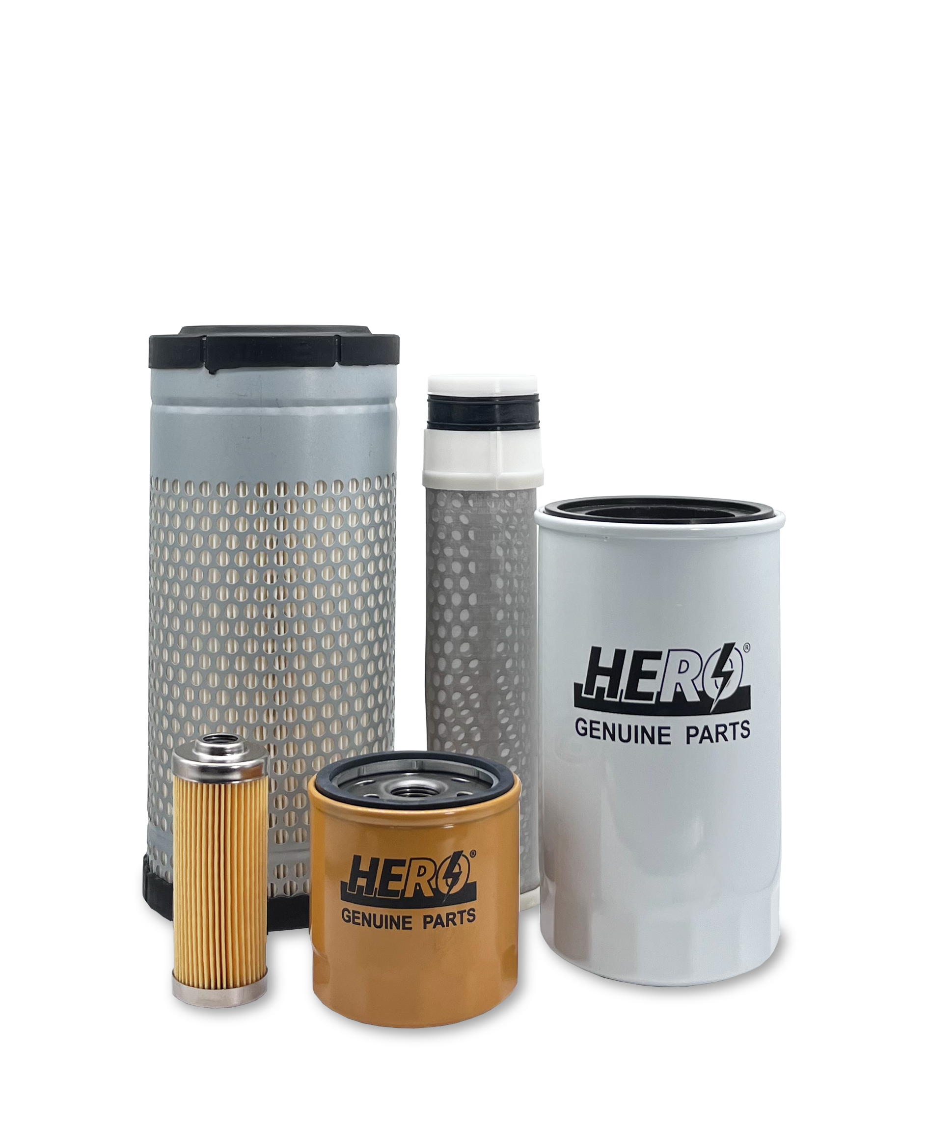 HERO® Maintenance Filter Kit for Mahindra 3616 Tractor - Air, Oil & Fuel Filters Replacement Set - Perfect for Farm Equipment Maintenance & Tractor Upkeep