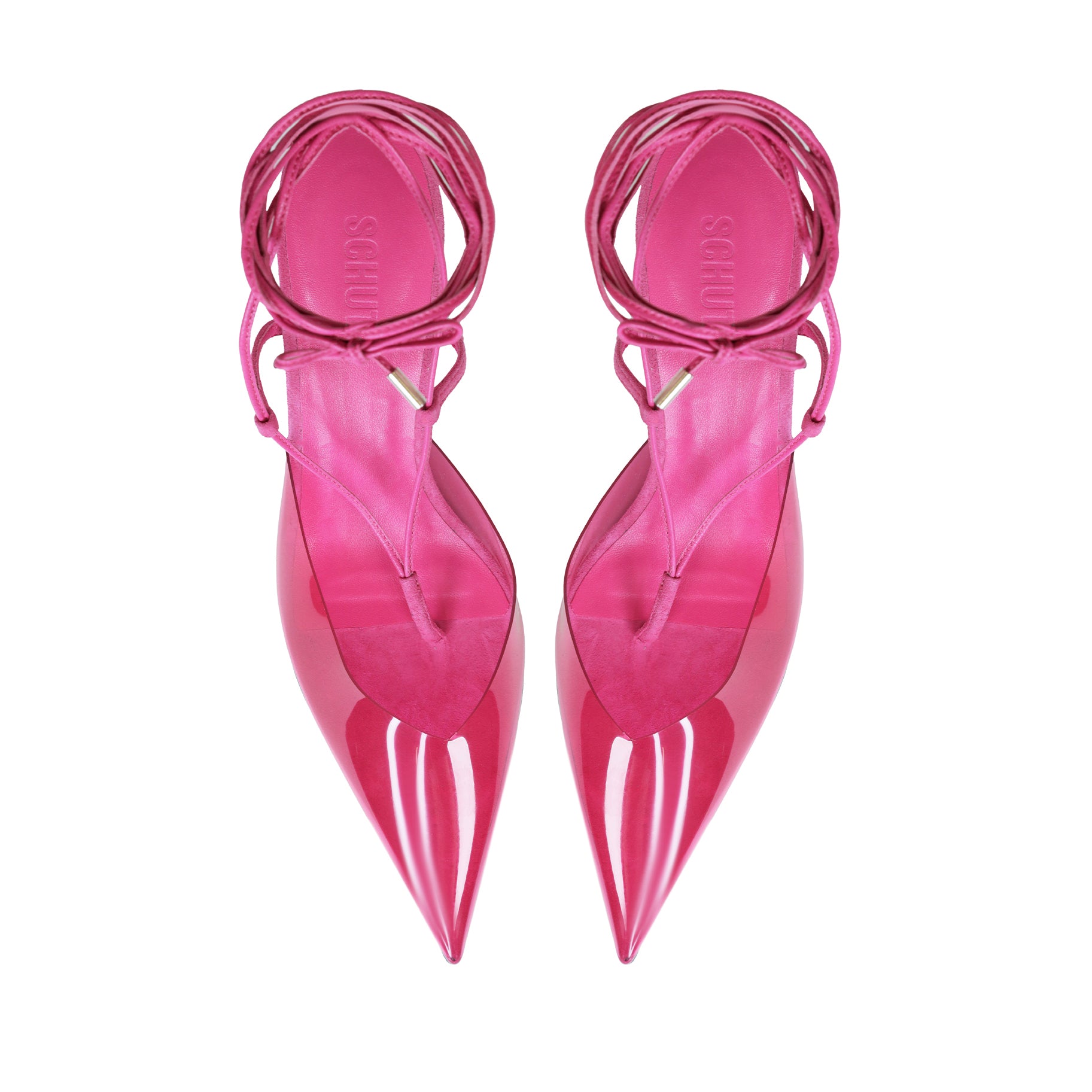 Elyra Mid Patent Pump Women's Chunky Heel Dress Shoes - Perfect for Office, Party & Wedding Occasions