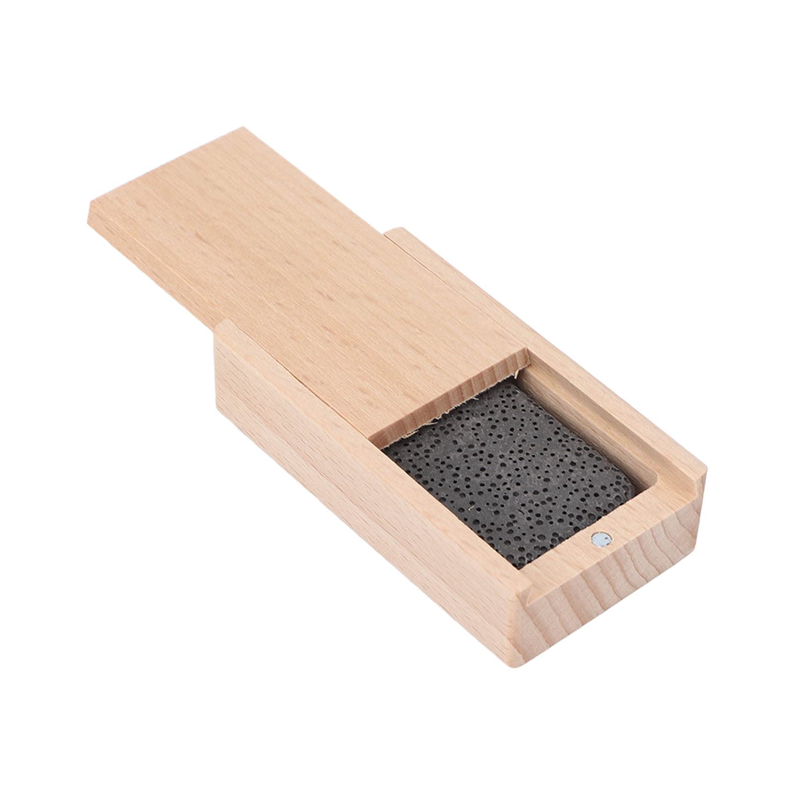 Natural Wooden Aromatherapy Essential Oil Diffuser with Lid - Portable Car & Home Relaxation, Stress Relief & Air Freshener for Office, Bedroom, Yoga & Meditation Spaces