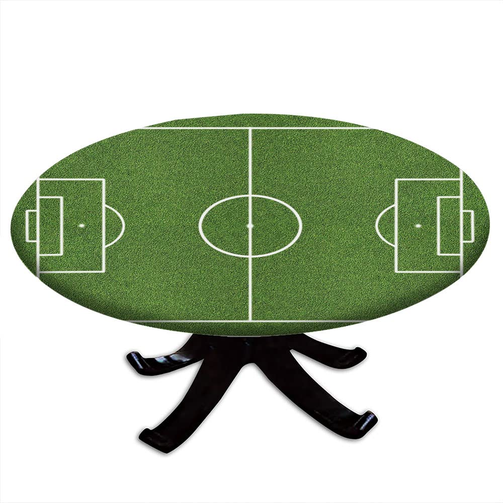 Elastic Edge Round Tablecloth for 36