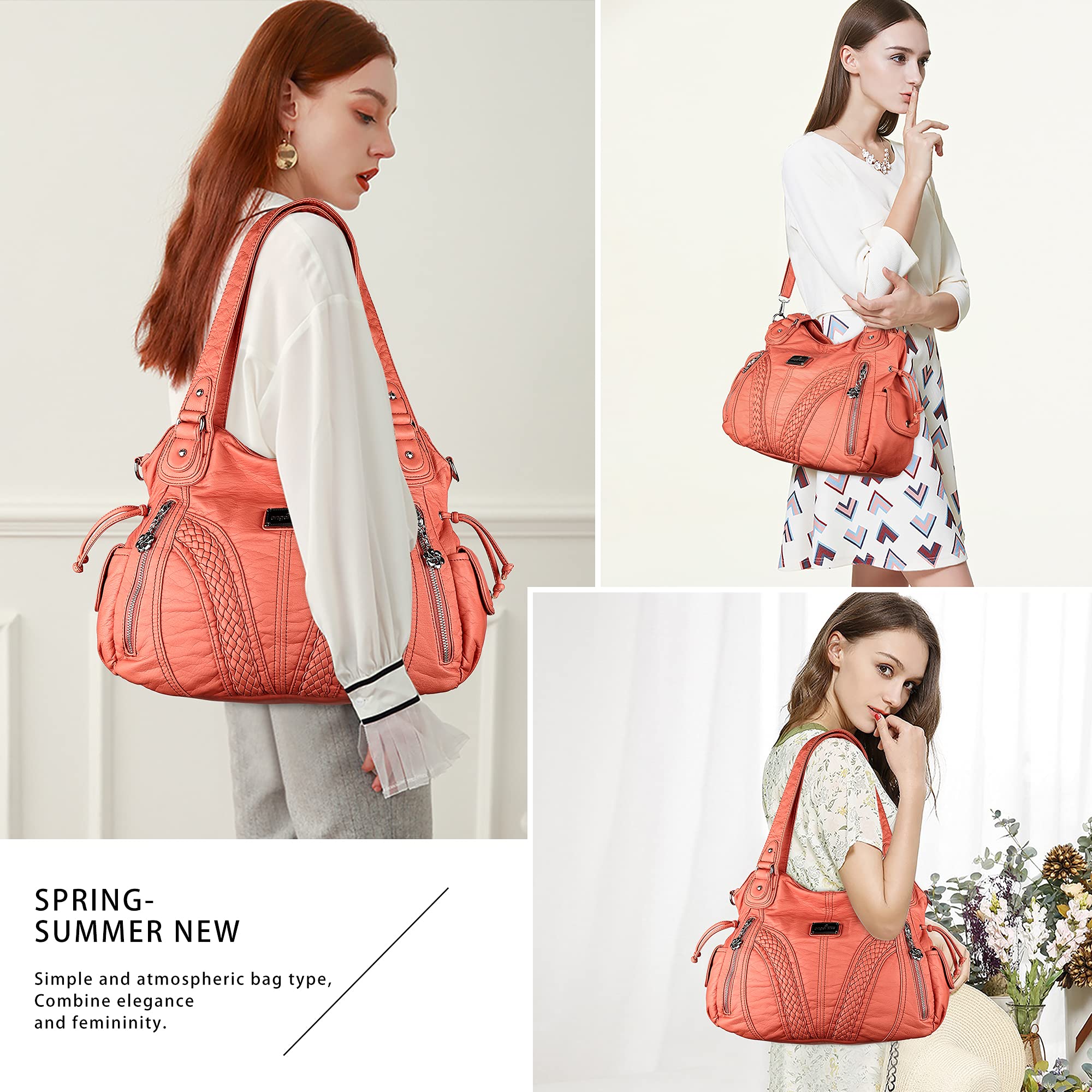 Stylish Women's Tote & Shoulder Handbags - Fashionable Synthetic Leather Satchel Purse with Top Handle for Work, Travel & Daily Use