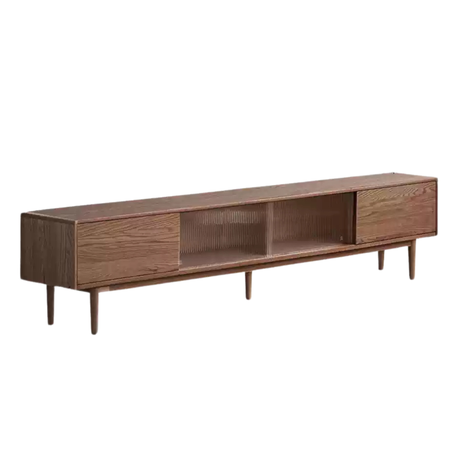70.8x13.7x16.9 inch / 180x35x43.5cm  / Walnut color / TV cabinet