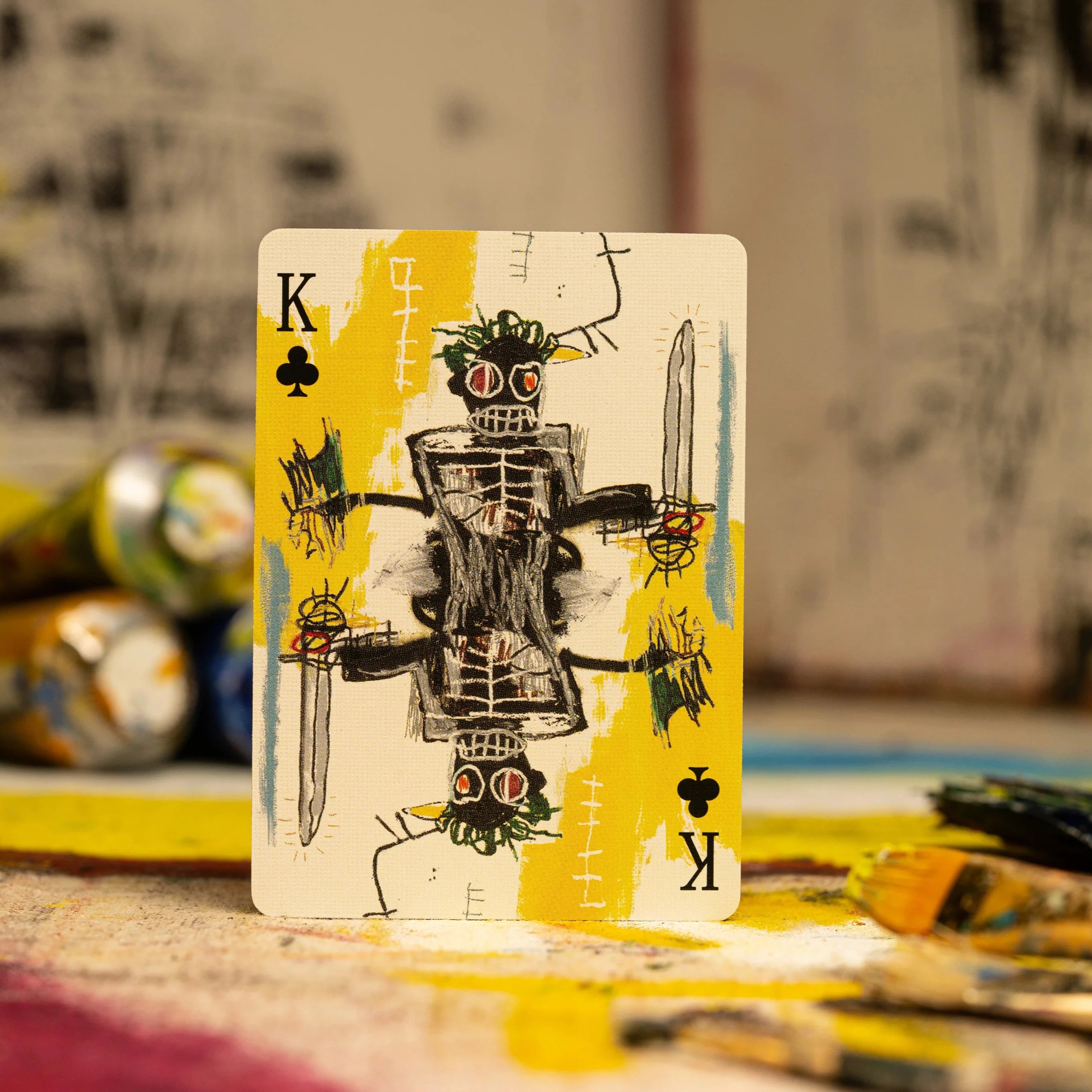 Basquiat Playing Cards - Premium Art Deck for Card Games, Collectibles & Gifts | Perfect for Poker, Magic Tricks & Home Decor