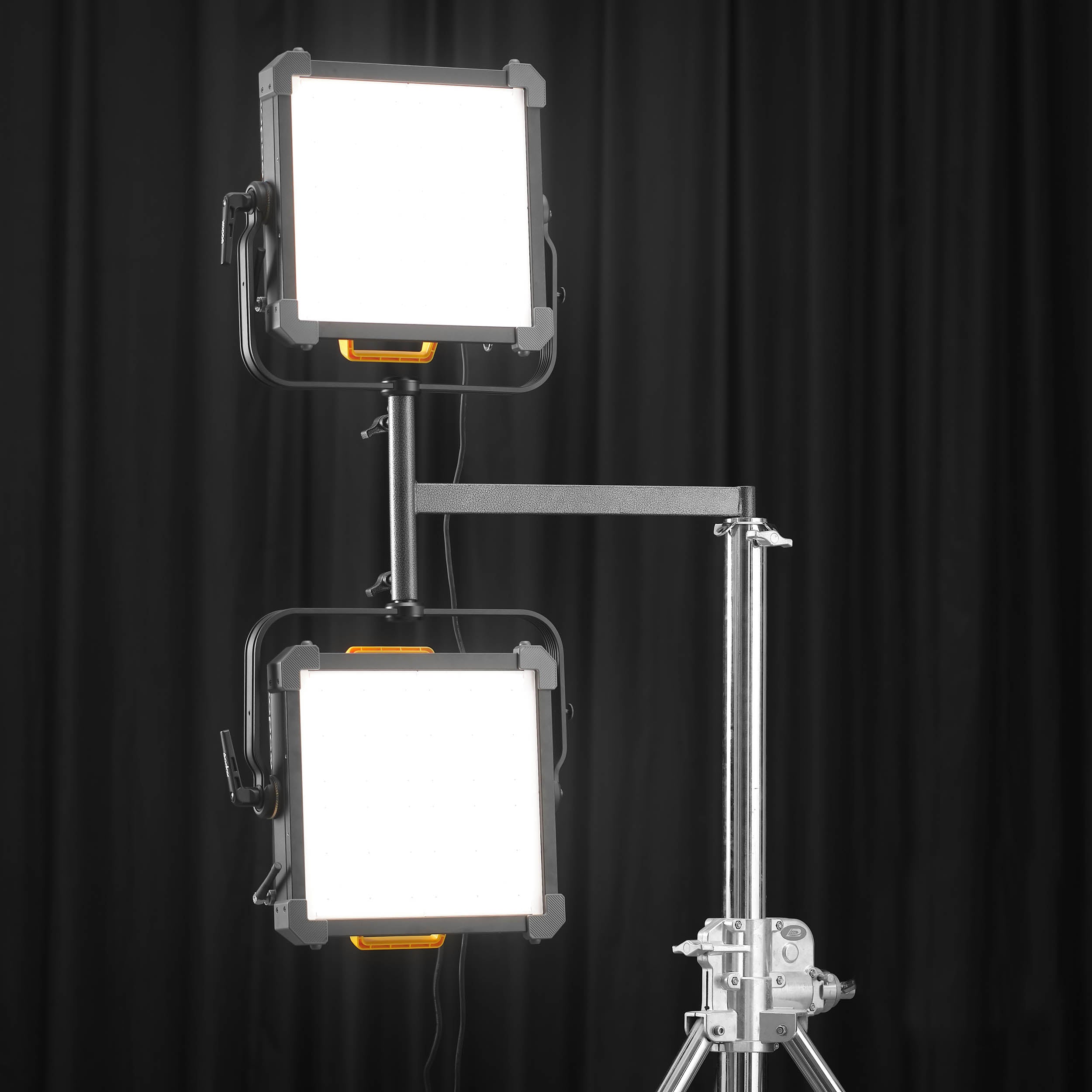 Godox KNOWLED HJ02 2-Light Junior Offset Bracket - Compatible with P600Bi, P600R Hard & P300R LED Lights - Perfect for Studio Photography, Video Production & On-Location Lighting