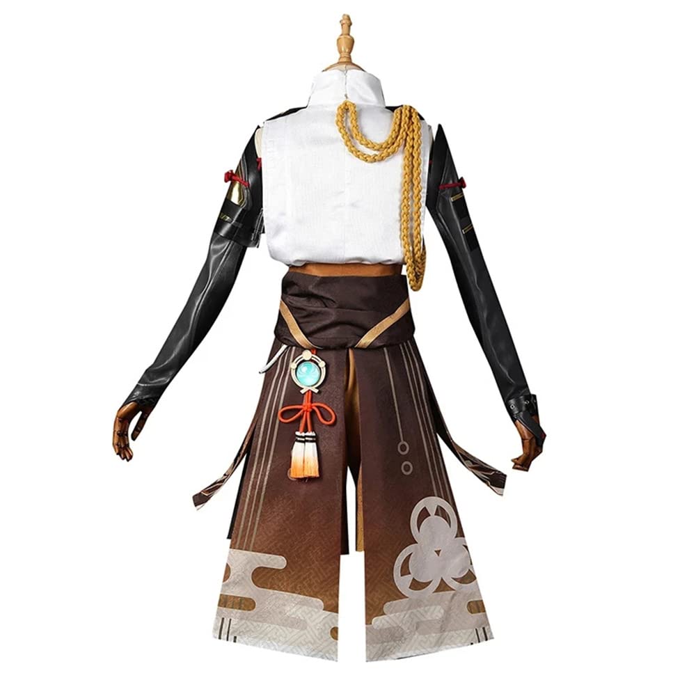 Shikanoin Heizou Cosplay Costume Full Set - Anime Genshin Impact Outfit for Men, Halloween Uniform & Convention Cosplay Suit - Perfect for Halloween, Cosplay Events, and Anime Conventions