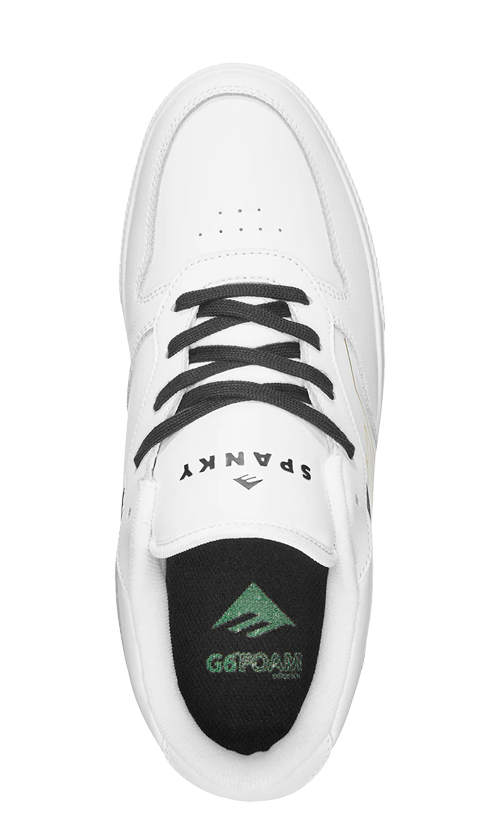 Emerica KSL G6 x This Is Skateboarding Men's Skate Shoes - White/Black - High-Performance Skateboarding Shoes for Street & Park Riding