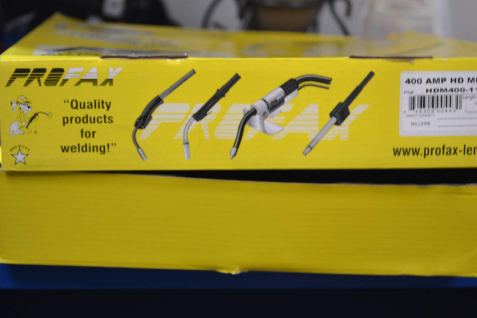 Profax Platinum Series Lincoln Tweco Style 400 Amp MIG Welding Gun - 1/16