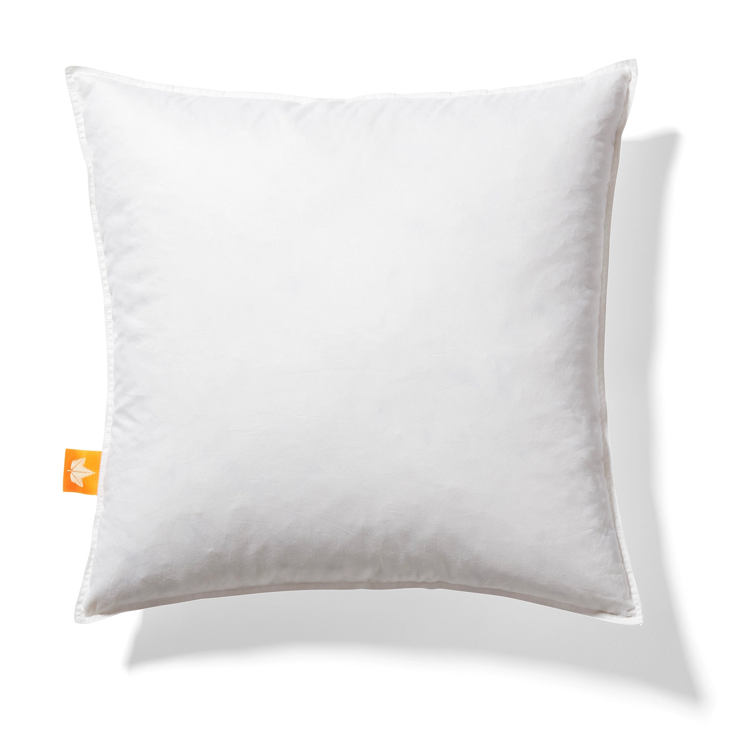Premium 20x20 Inch White Goose Feather Cushion Insert - Soft & Fluffy Pillow Filler for Sofa, Bed, Chair Decor - Home & Living Room Accessories