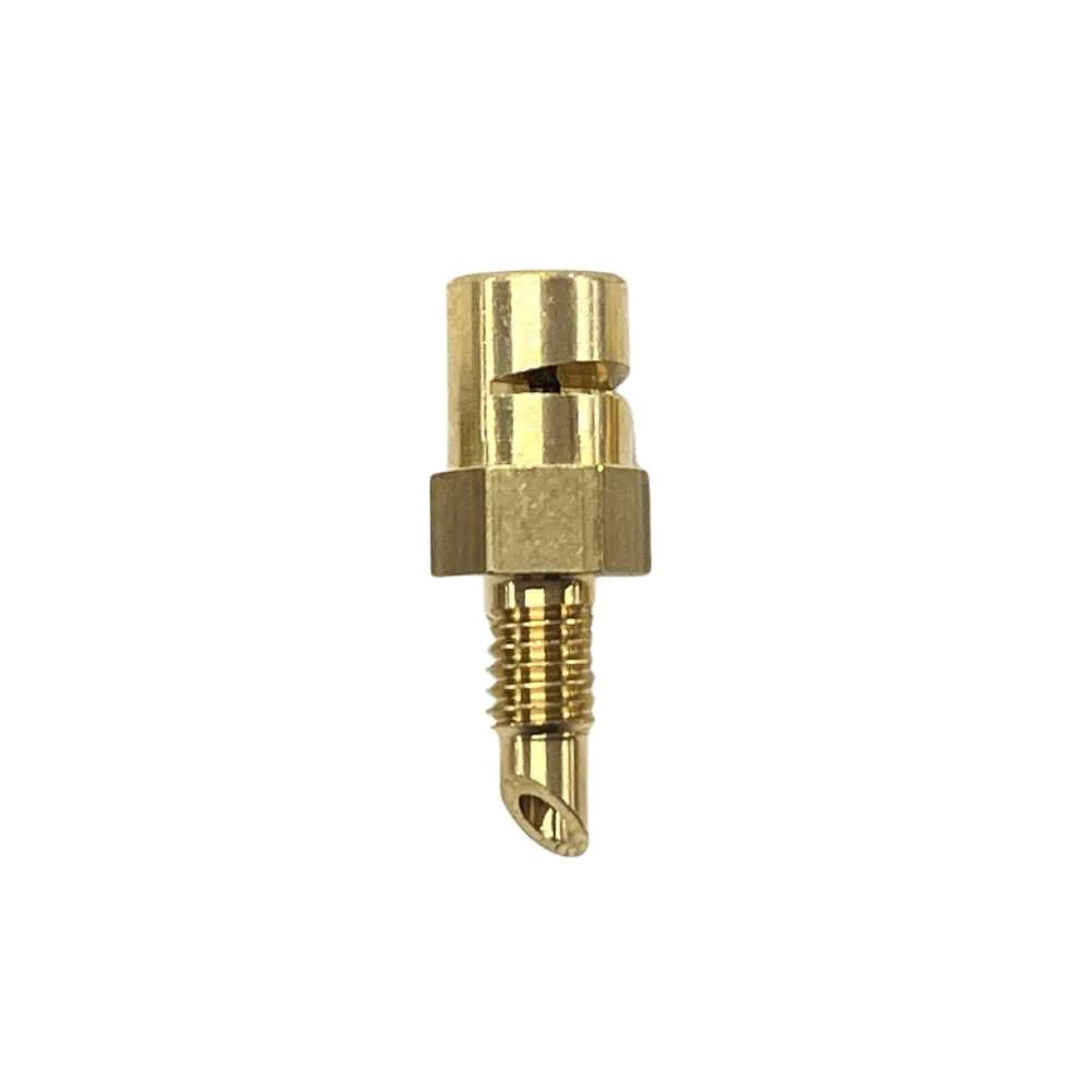 90 Degree Quarter Circle Brass Spray Jet with Threaded/Spiked Base - Perfect for Garden Irrigation, Lawn Sprinklers & Outdoor Watering Systems