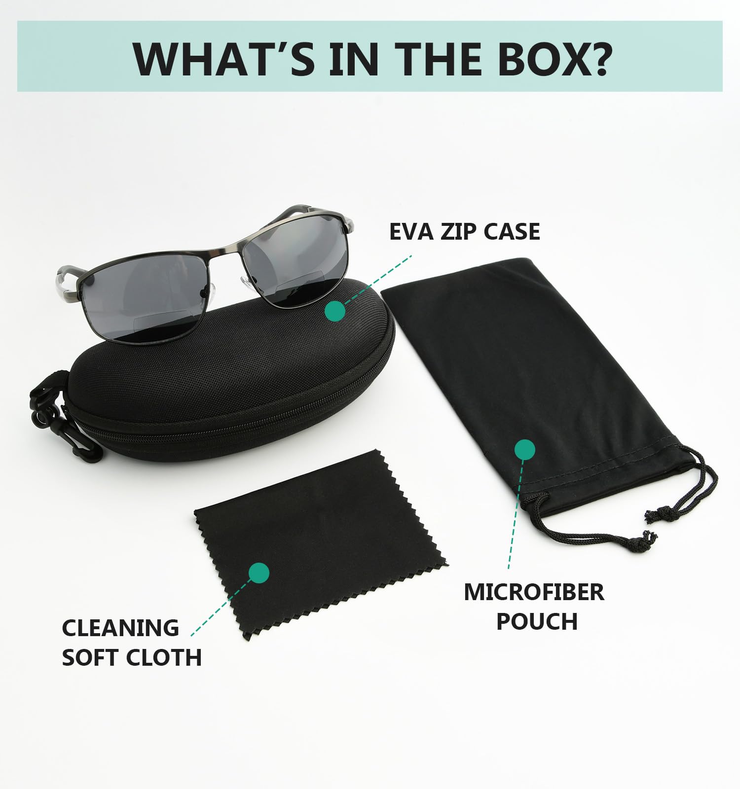 Eyekepper Bifocal Sunglasses for Men & Women - Polarized Reading Glasses with UV Protection - Perfect for Outdoor Activities, Driving, Fishing & Beach Use