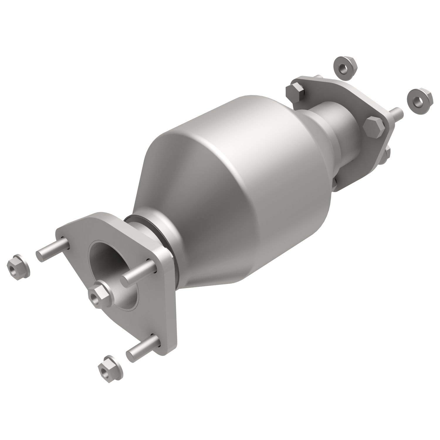 MagnaFlow 49896 High-Flow Stainless Steel Direct-Fit Catalytic Converter for Ford F-150, Silverado 1500 & RAM 1500 - Improves Engine Performance & Emissions Compliance