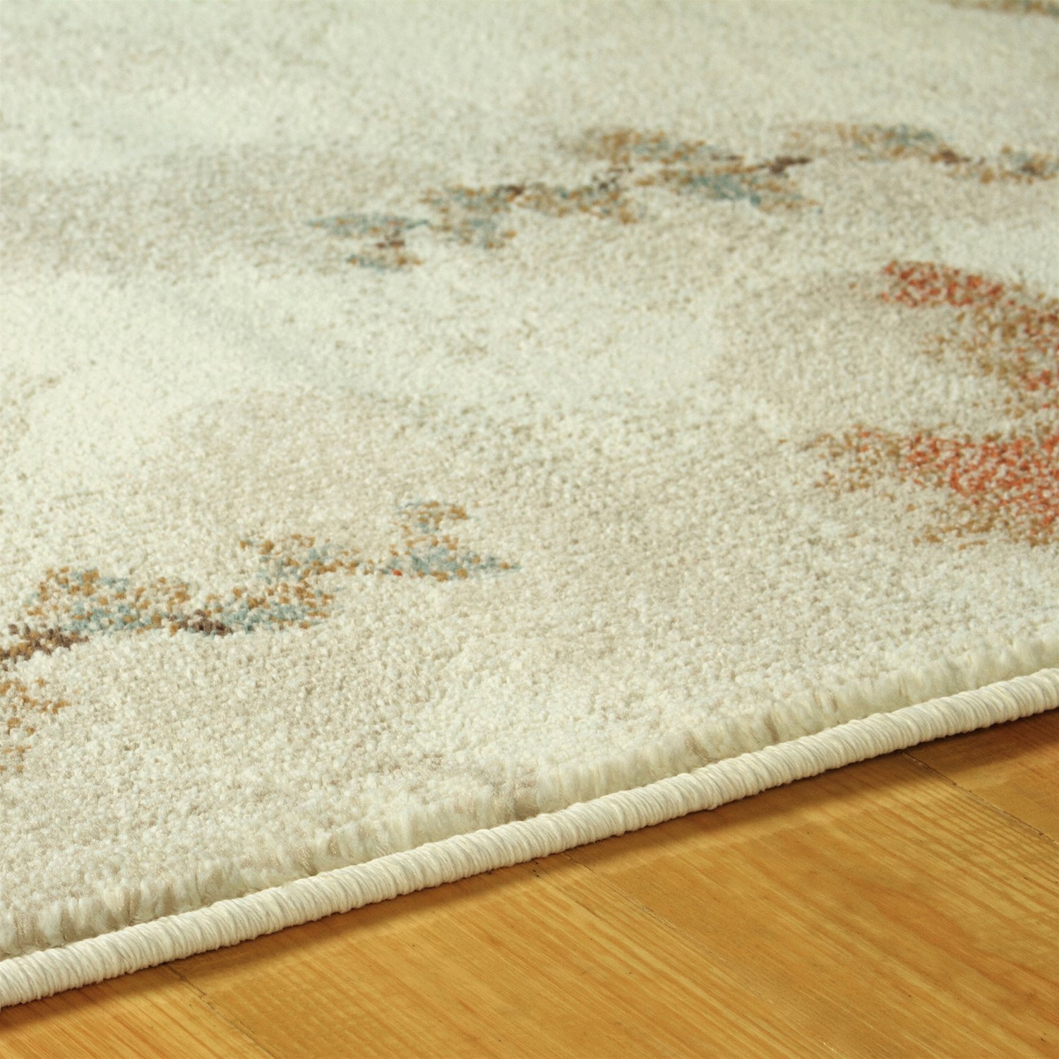 Premium 5' x 8' Stone Washable Area Rug - Fiore Collection for Bedroom, Living Room, Farmhouse, Kitchen, Entryway & Laundry Room - Soft Non-Slip Decor Rug Perfect for Cozy Home & High Traffic Areas