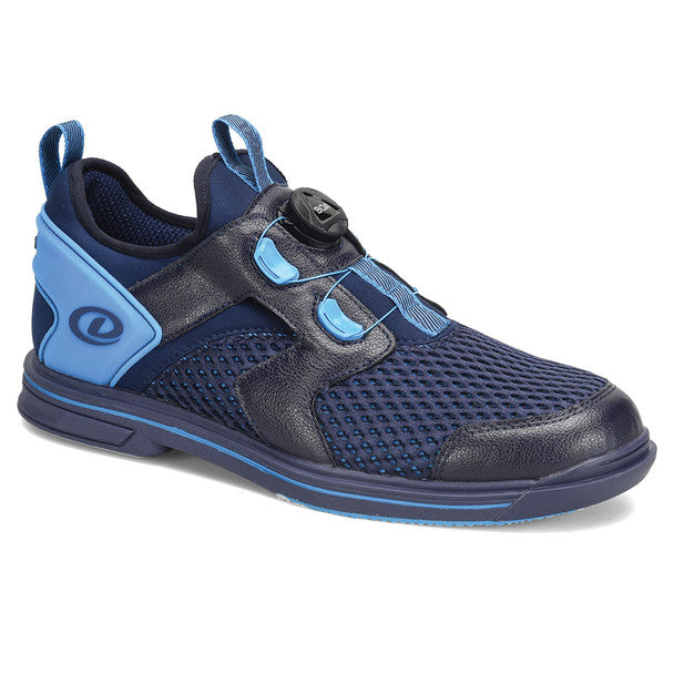 Dexter Men's DexLite Pro BOA Bowling Shoes - Navy Blue Right Hand - Lightweight Comfort for League & Tournament Play