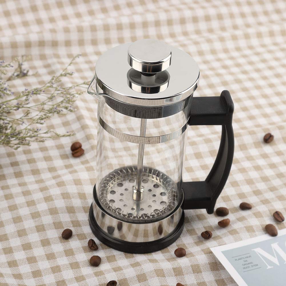 Stainless Steel Tea Maker with Double Filtration - Rustproof & Corrosion-Resistant Coffee Pot for Coffee Powder & Tea Leaves | Perfect for Coffee Shops, Tea Houses & Home Brewing