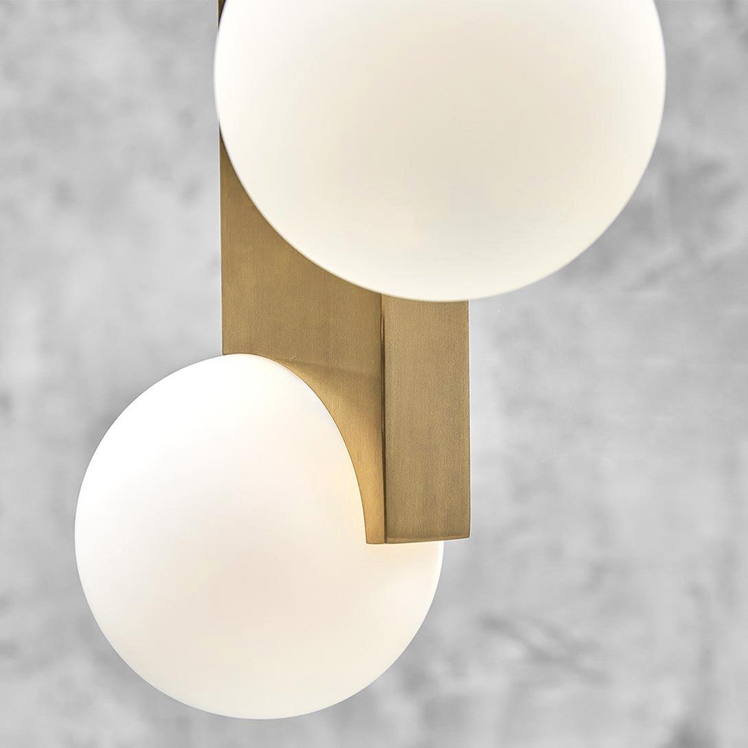 Modern Bower Pendant Light - Adjustable Hanging Lamp with Glass Shade for Kitchen Island, Dining Room, and Bedroom Lighting - Stylish Home Decor Fixture