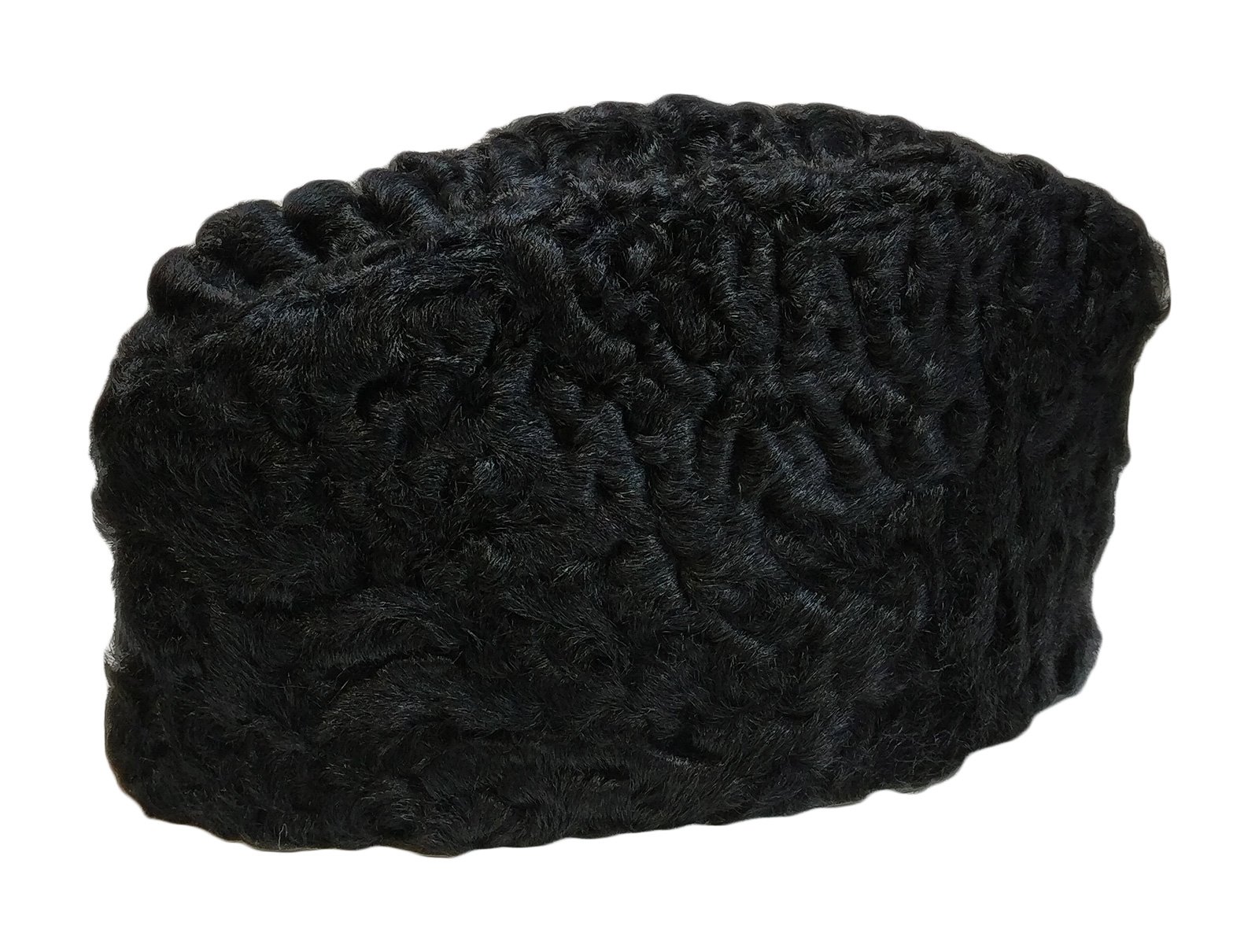 Premium Men's Karakul Diplomat Winter Hat - Genuine Wool Fur Trapper Hat for Extreme Cold Weather - Perfect for Skiing, Snowboarding & Outdoor Winter Adventures