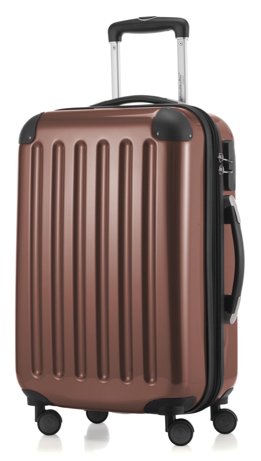 Premium Hauptstadtkoffer 3-Piece Luggage Set - Durable Brown Suitcase for Travel, Business & Vacation - Spinner Wheels, TSA Lock & Lightweight Design