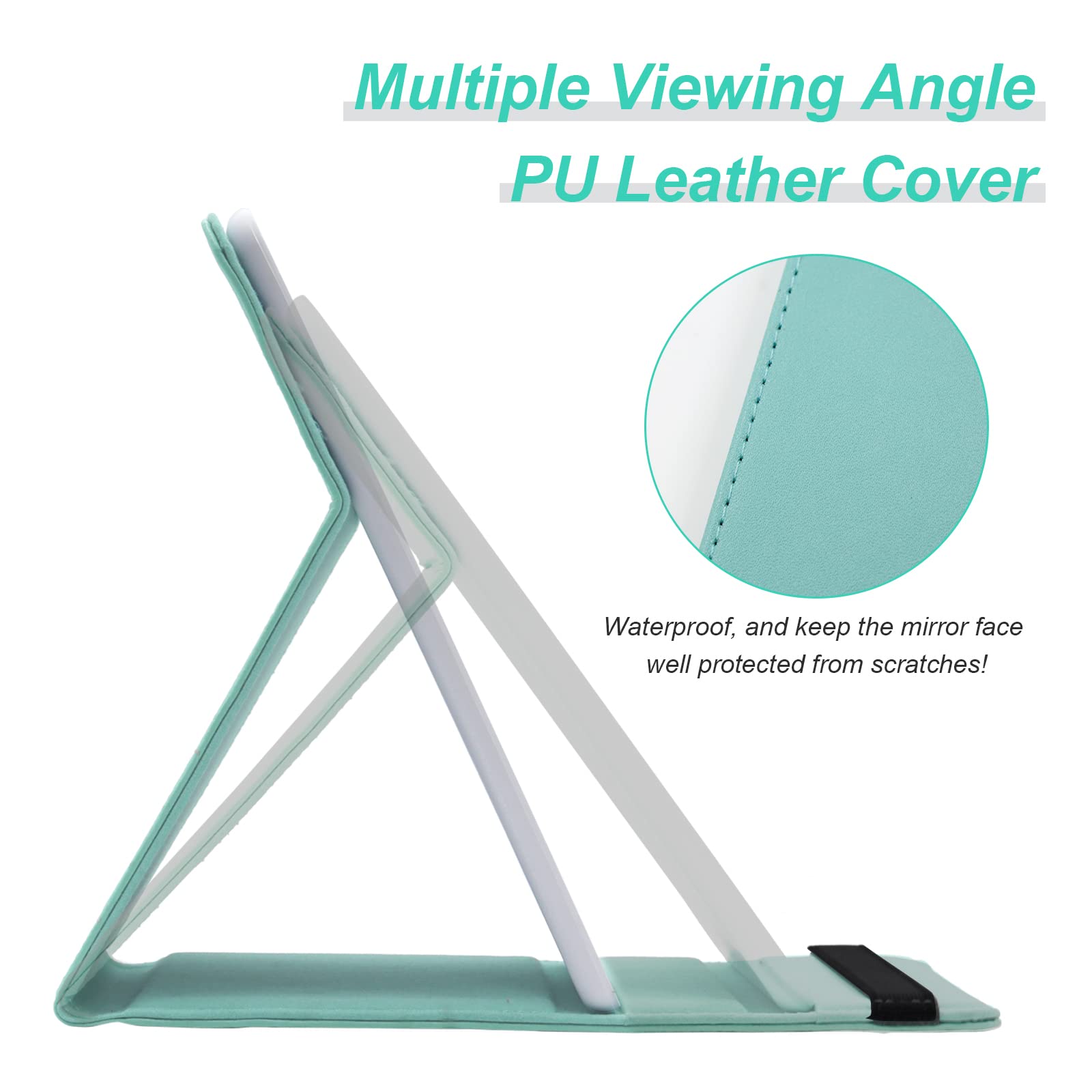 Portable LED Travel Makeup Mirror with 3.5
