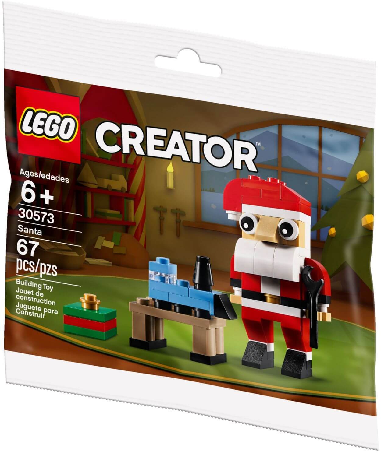LEGO 30573 Santa Claus Mini Building Set - Christmas Holiday Gift for Kids & Collectors - Perfect for Stocking Stuffers & Festive Decorations