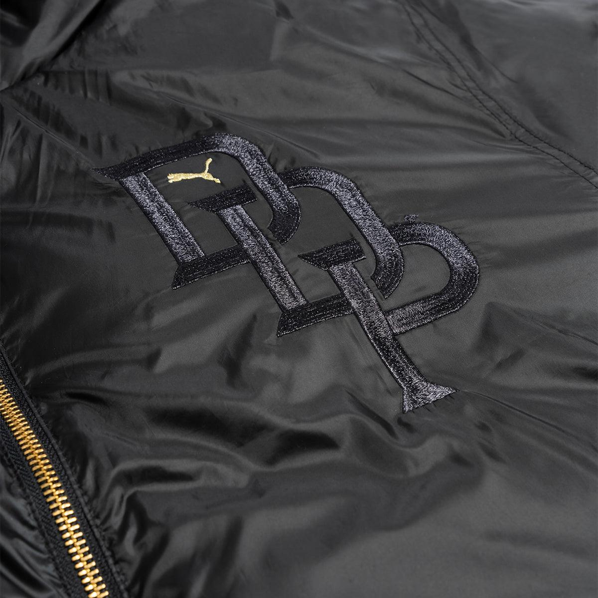 Dapper Dan Reversible Puffer Jacket for Men - Puma Black | Lightweight Warm Winter Coat | Streetwear Fashion & Outdoor Activities