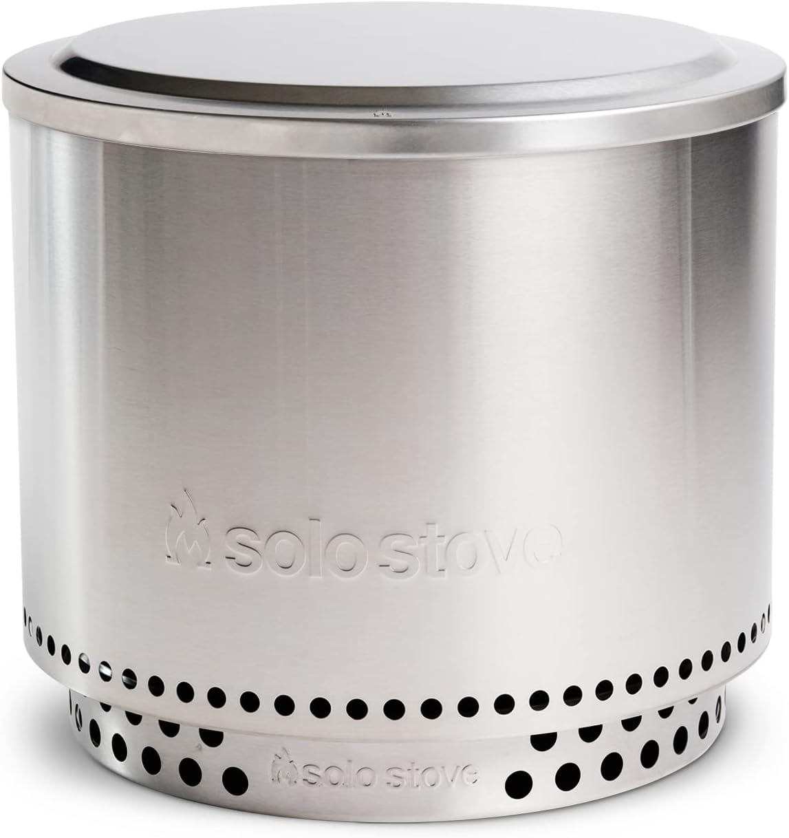 Solo Stove Bonfire Fire Pit Lid - Stainless Steel Cover for Outdoor Camping, Backyard, and Patio Use - SSBON LID