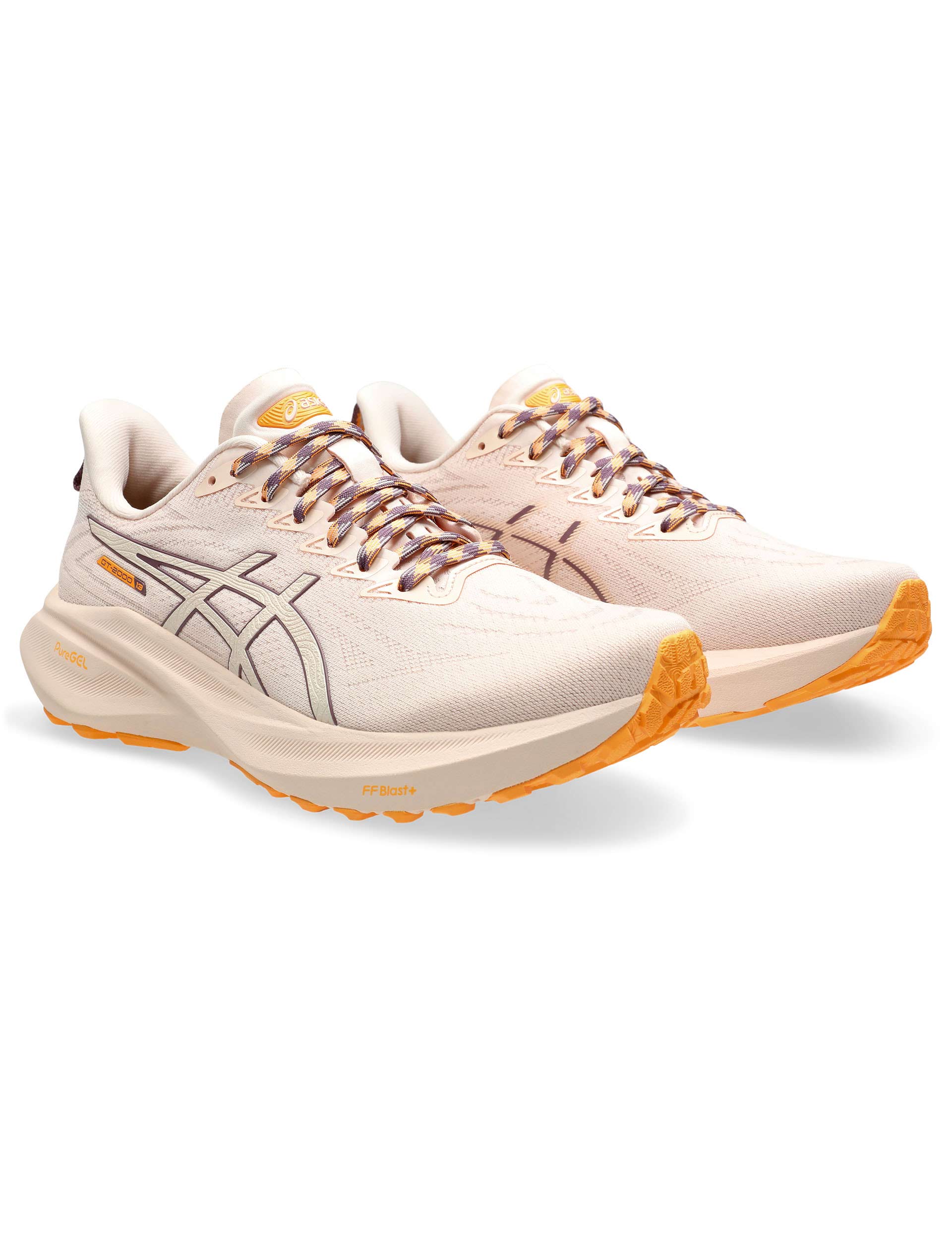 ASICS GT 2000 13 TR Running Shoes for Women - Nature Bathing/Pearl Pink - Lightweight Cushioned Trail Runners for Hiking, Jogging & Outdoor Workouts