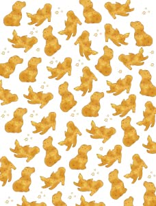 Dog Fried Chicken Nuggets White
