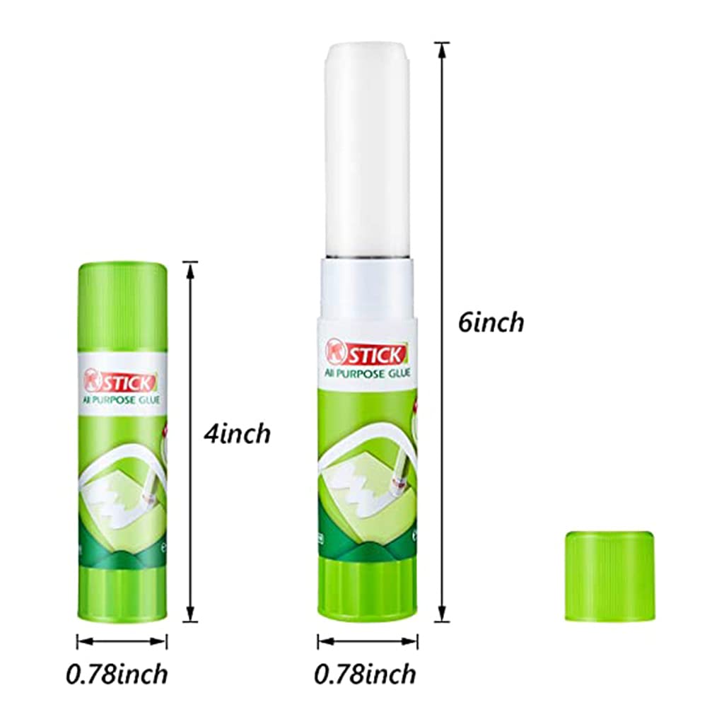 Dsxnklnd 3D Printer Glue Sticks - 3 Pack PVP Solid Adhesive for 3D Printing - Non-Toxic Water-Soluble Glue - Perfect for Bed Adhesion & Print Surface Preparation