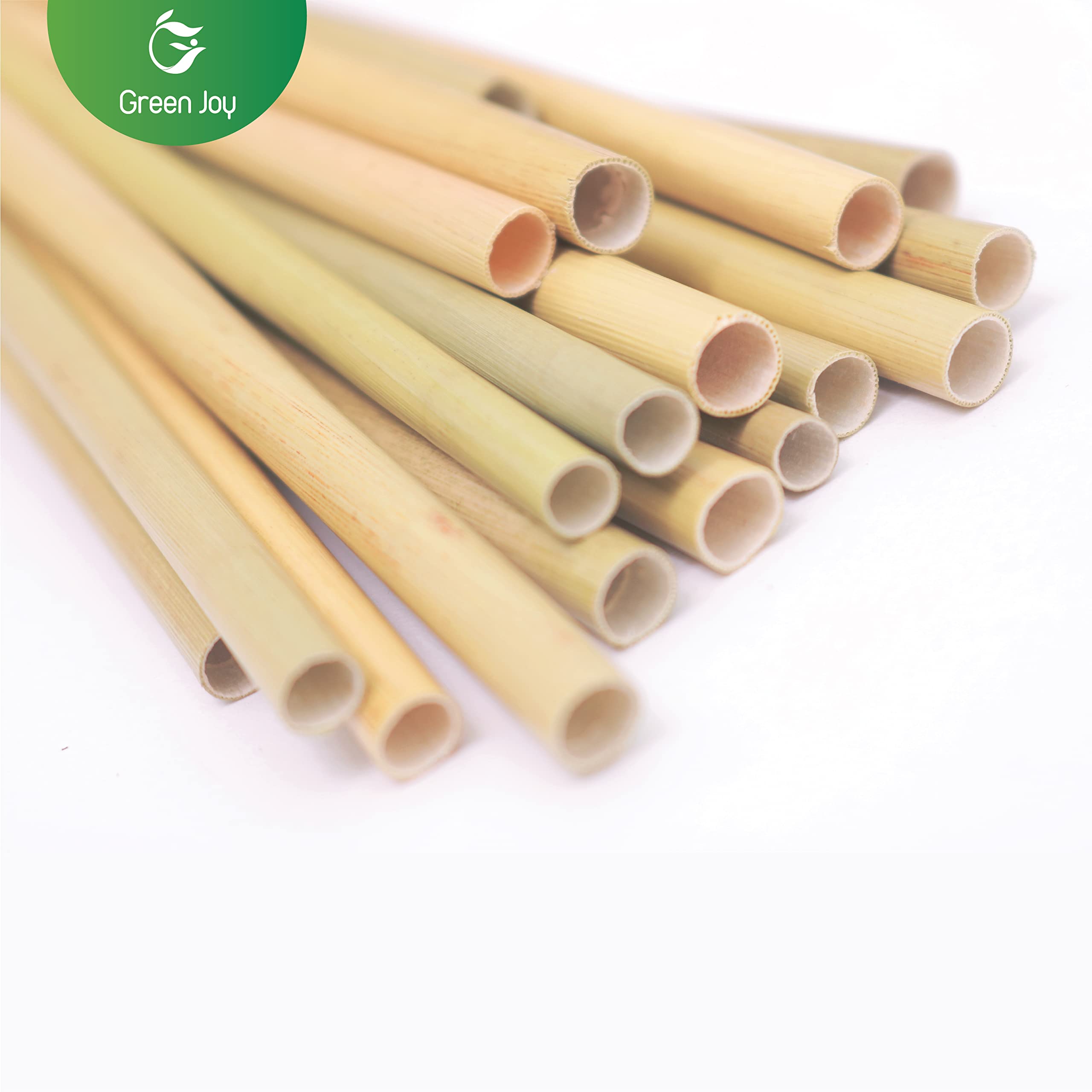100% Natural Grass Drinking Straws - Eco-Friendly, Compostable, Plastic-Free Alternative to Paper & Bamboo Straws - 100 Pack - Perfect for Parties, Picnics, and Sustainable Living