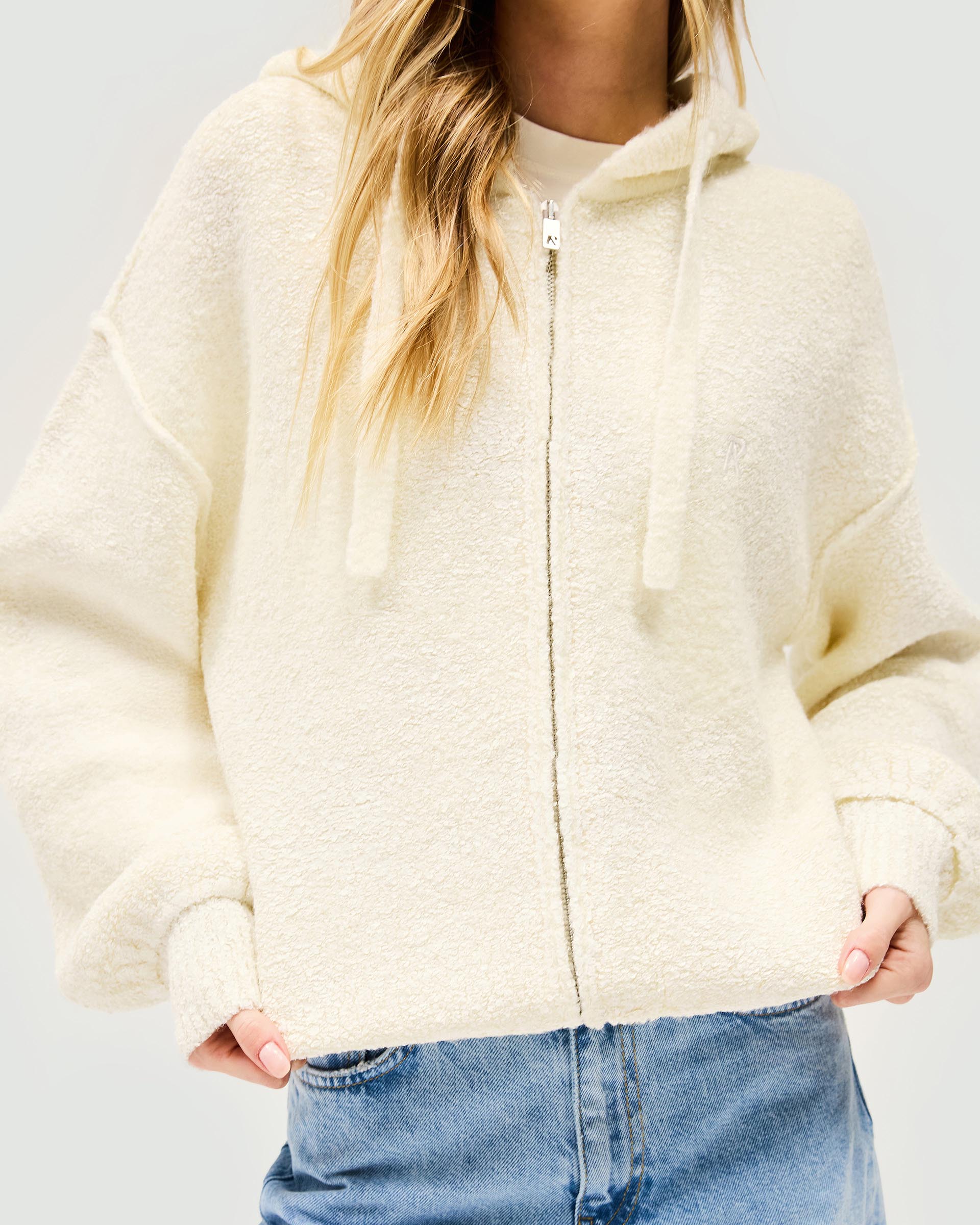 Whip Hoodie - Antique White | Cozy Pullover Sweatshirt for Men & Women | Perfect for Casual Wear, Street Style & Loungewear