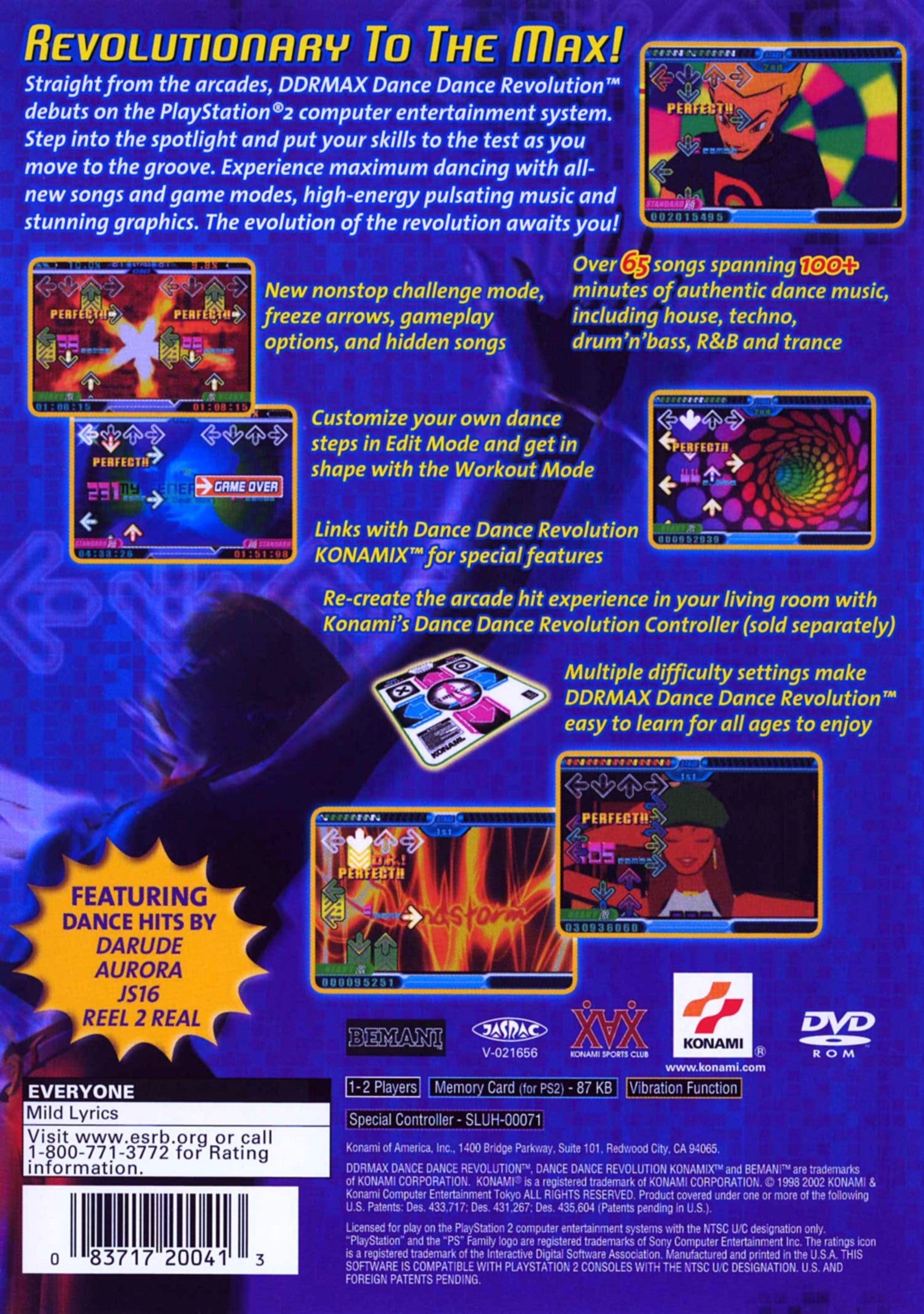 Dance Dance Revolution DDR Max - Best Selling Dance Video Game for Home & Arcade | Fun Fitness & Party Entertainment