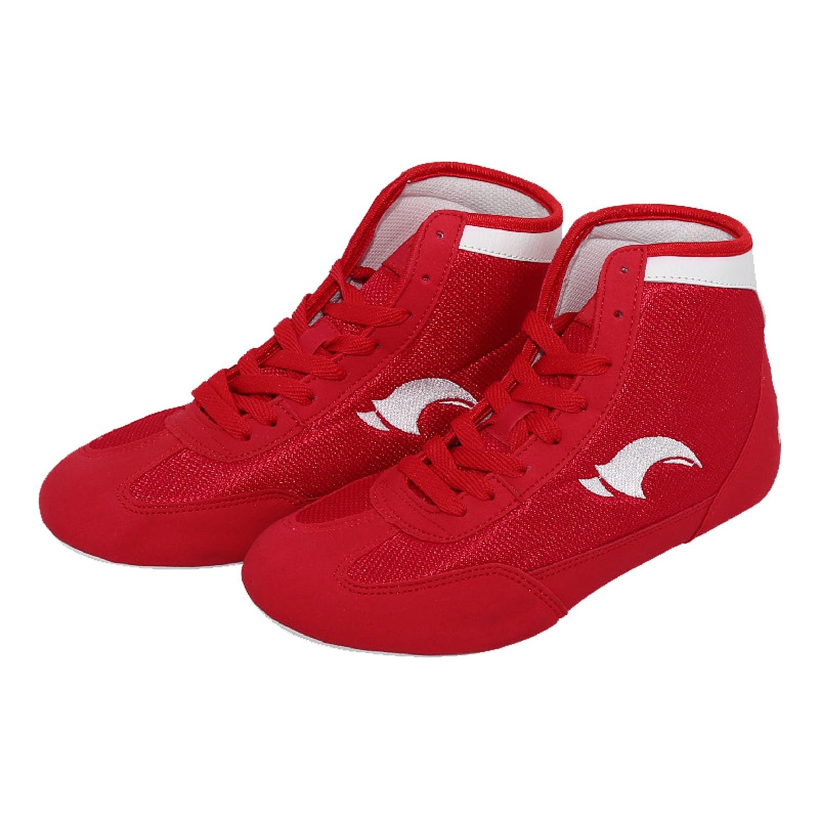 Best Kids Boxing Shoes for Sports Training - High Top Wrestling Boots for Boys & Girls - Competition & Fitness Gym Shoes for Martial Arts & MMA Training