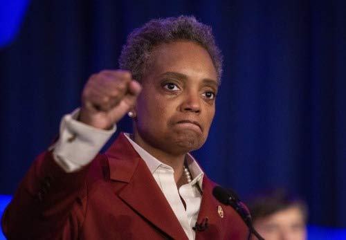 Lori Elaine Lightfoot Glossy Poster - High Quality Photo Print of Chicago's First Openly Gay Mayor - Perfect for Home, Office Decor & Political Memorabilia