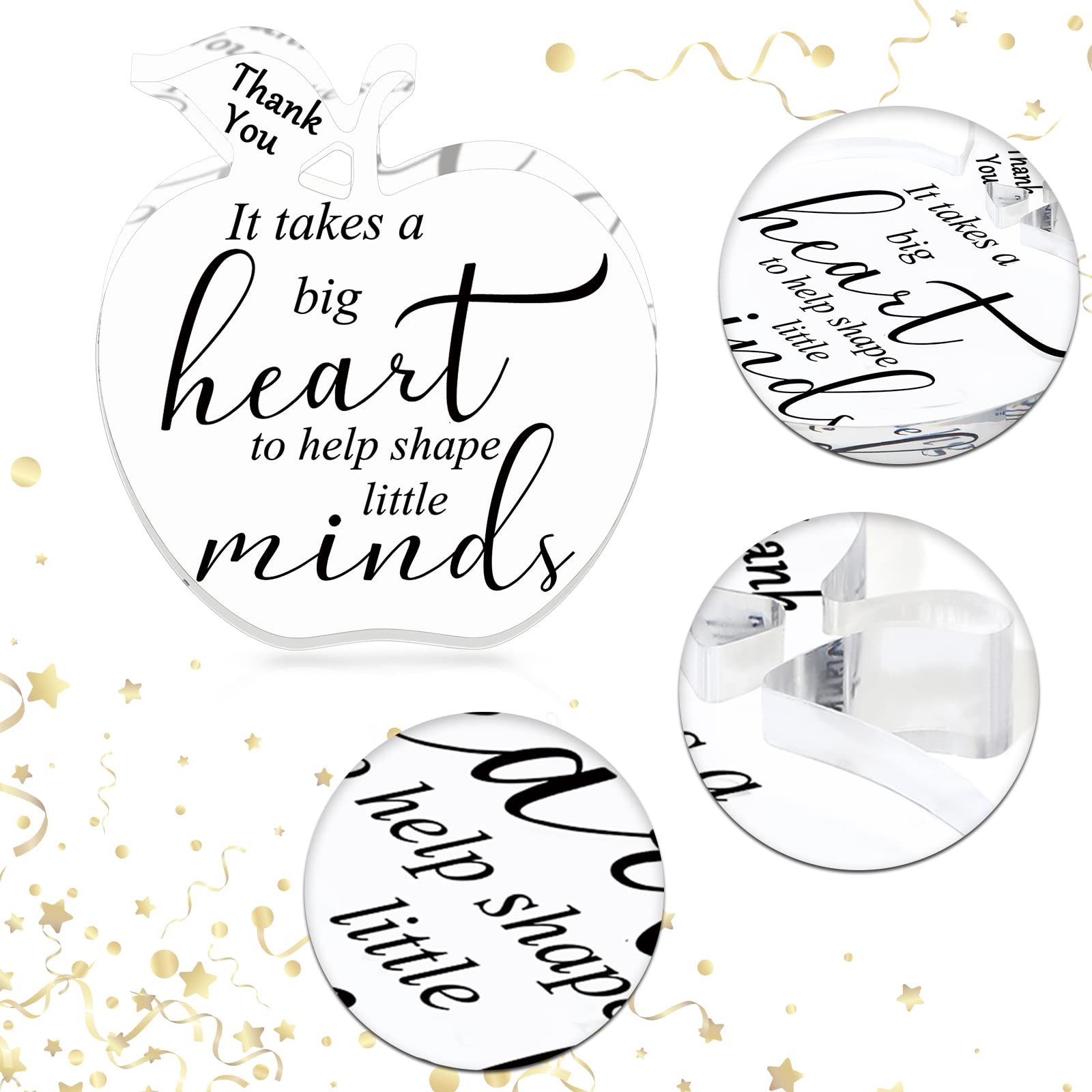 Teacher Appreciation Gifts - Graduation & Retirement Presents for Educators (3.94x4.33 In) - Perfect for End of Year Parties