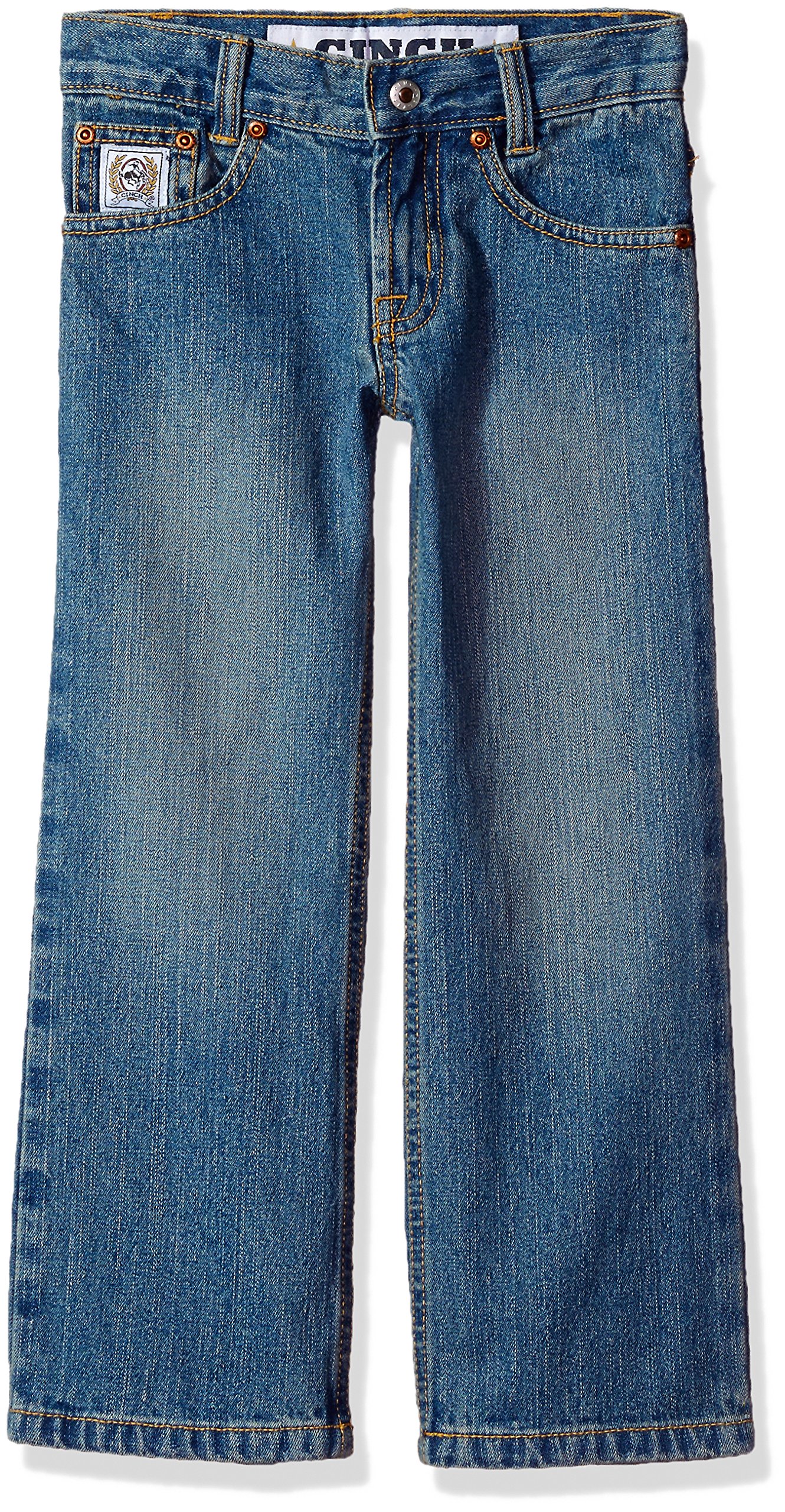 Cinch Boys' White Label Regular Fit Denim Jeans for School, Play & Everyday Wear | Comfortable Cotton Pants for Kids