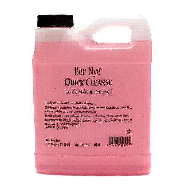 Ben Nye Quick Cleanse Makeup Remover Wipes - Gentle & Effective for All Skin Types | Perfect for Travel, Gym & On-the-Go Makeup Removal