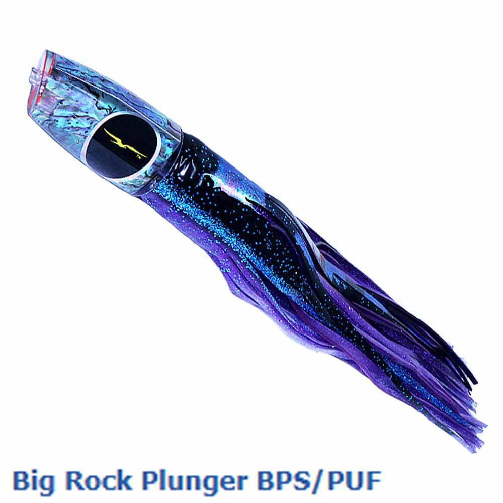 Black Bart Big Rock Plunger Trolling Lure - Premium Saltwater Fishing Lure for Tuna, Marlin & Wahoo - Perfect for Offshore Deep Sea Fishing Adventures