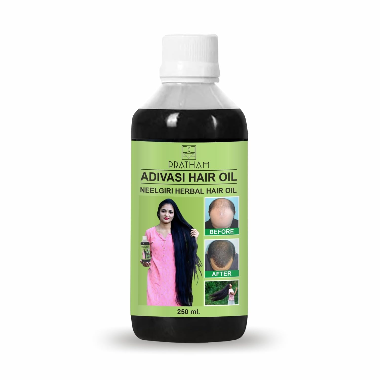 **Adivasi Original Neelambari & Nilgiri Herbal Hair Oil for Hair Fall Control - 250ml (Pack of 1) | Natural Ayurvedic Remedy for Stronger, Healthier Hair | Perfect for Daily Hair Care & Scalp Nourishment**