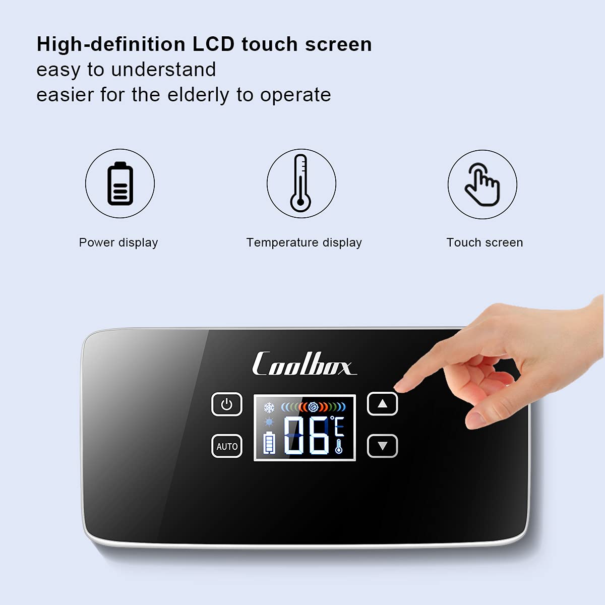 Upgraded Insulin Cooler Case - Portable Diabetic Cooler Box with Temperature Alarm & USB Charger, Mini Medical Refrigerator Maintains 2-8℃ for Travel, Home & Emergency Use