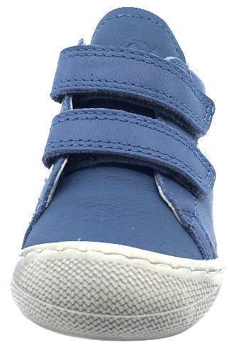 Falcotto Kids' Rudy Outer Space Fashion Sneakers - Celeste Blue | Stylish & Comfortable for Boys & Girls | Perfect for School, Play & Everyday Wear