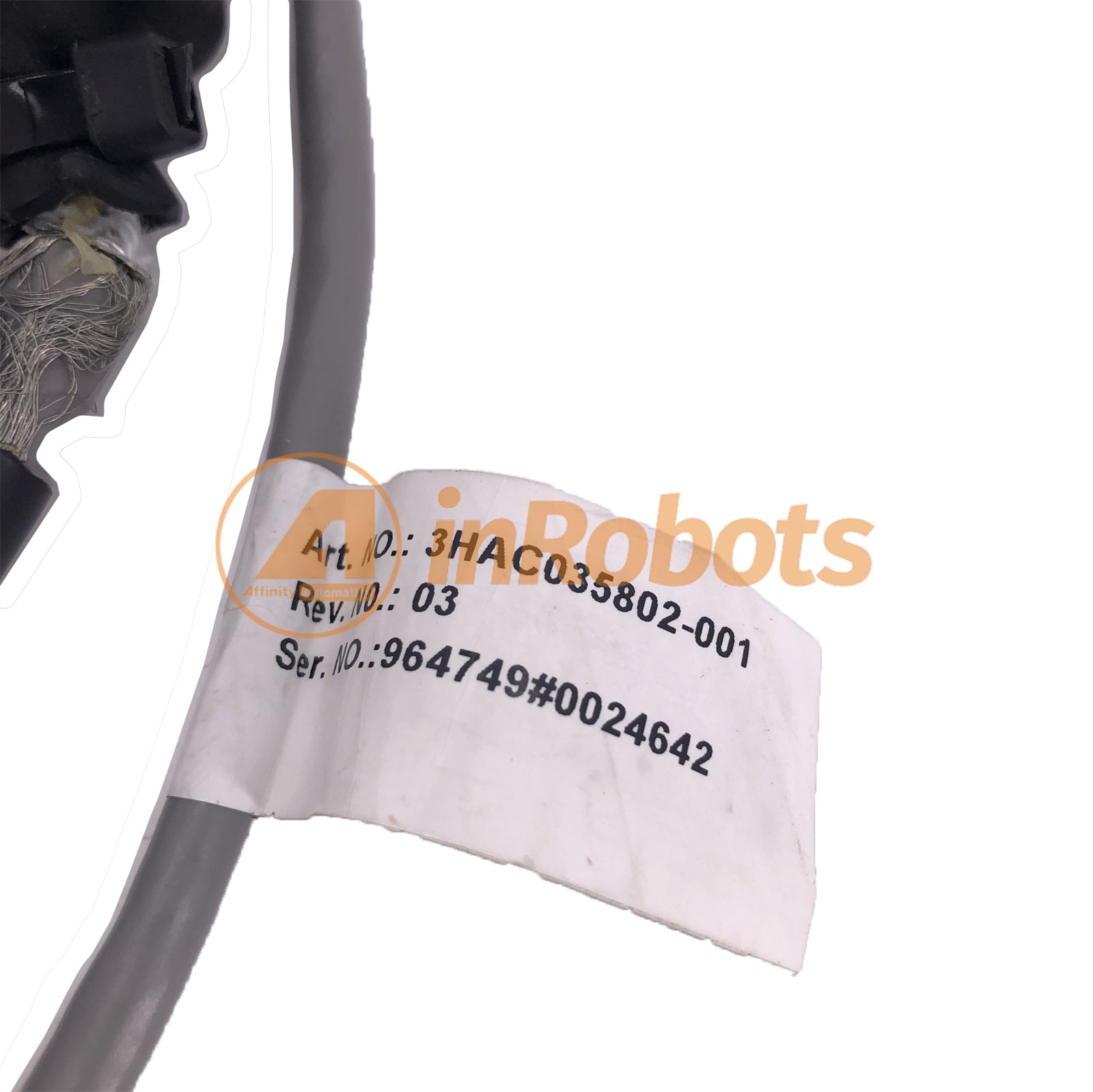 Original ABB Teach Pendant Harness 3HAC035802-001 - Replacement Cable for Industrial Robots | Perfect for ABB Robot Programming & Maintenance in Manufacturing Plants
