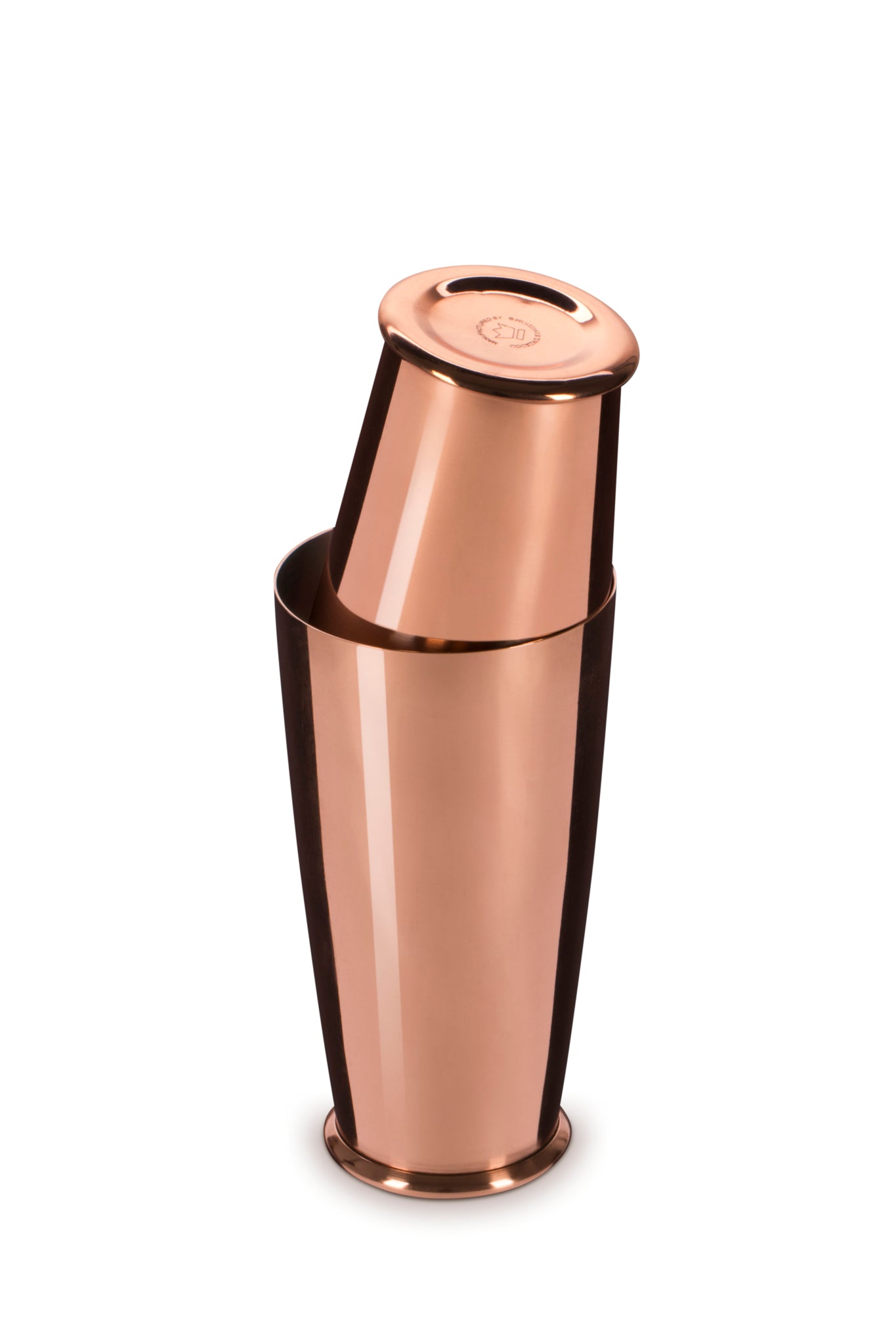 Premium Leopold® Weighted Copper-Plated Cocktail Shaker Set - Bar Essentials for Mixing Perfect Martinis, Margaritas & More at Home or Professional Bars