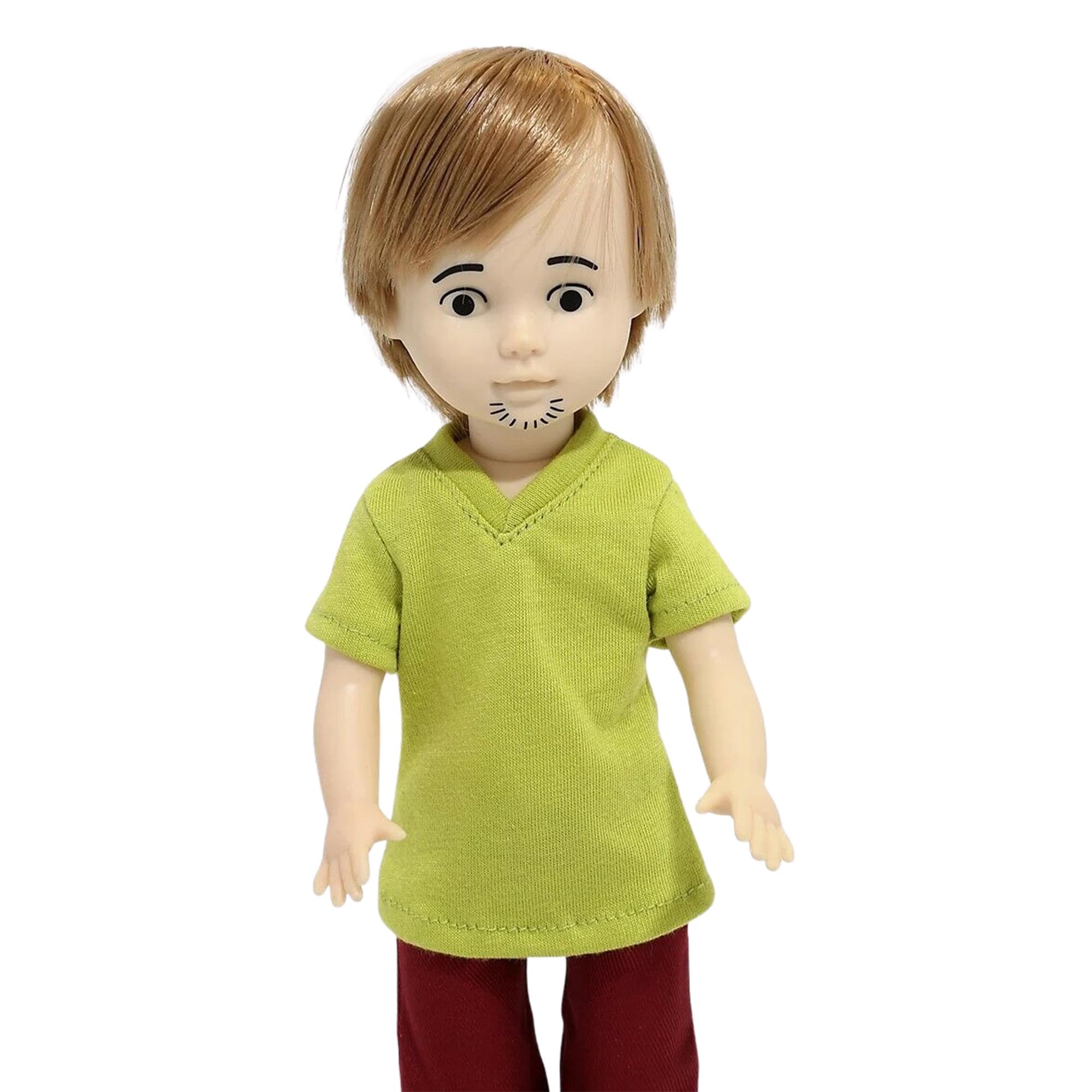Mezco Toyz Scooby-Doo and Mystery Inc 10 Inch Living Dead Doll - Shaggy Green Action Figure | Collectible Horror Toy for Fans & Halloween Decor