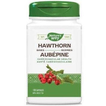 Nature's Way Hawthorn Berry Capsules 100 Count - Supports Heart Health & Circulation - Perfect for Daily Wellness & Cardiovascular Care