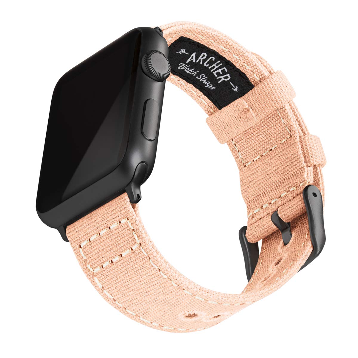 Premium Archer Canvas Watch Straps for Apple Watch - Durable & Comfortable Replacement Bands - Perfect for Outdoor Adventures, Workouts & Everyday Wear